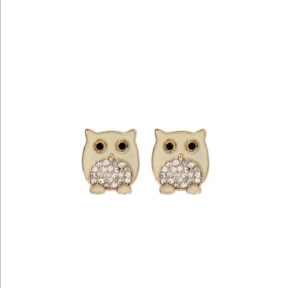 4X HOST PICK🎉Austrian crystal owl earrings - Picture 1 of 2